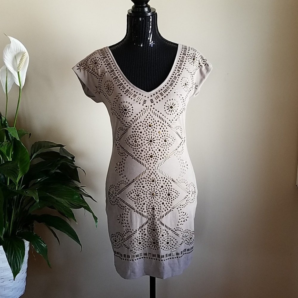 Ultra suede dress